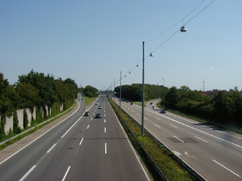 A555 Bundesautobahn Kln - Bonn Kraftwagenstrae Verkehrsgeschichte Schnellverkehr Bundesfernstrae Autobahnbau 117